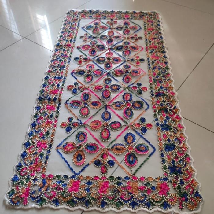 taplak meja tamu mewah taplak meja