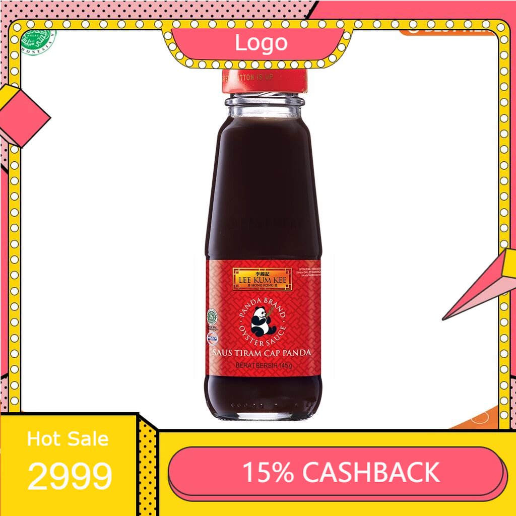 

Lee Kum Kee Oyster Sauce Cap Panda Saus Tiram Halal