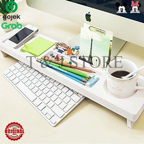 

Meja Mini Multifungsi Table Organizer Office Keyboard Tempat Pulpen TJ