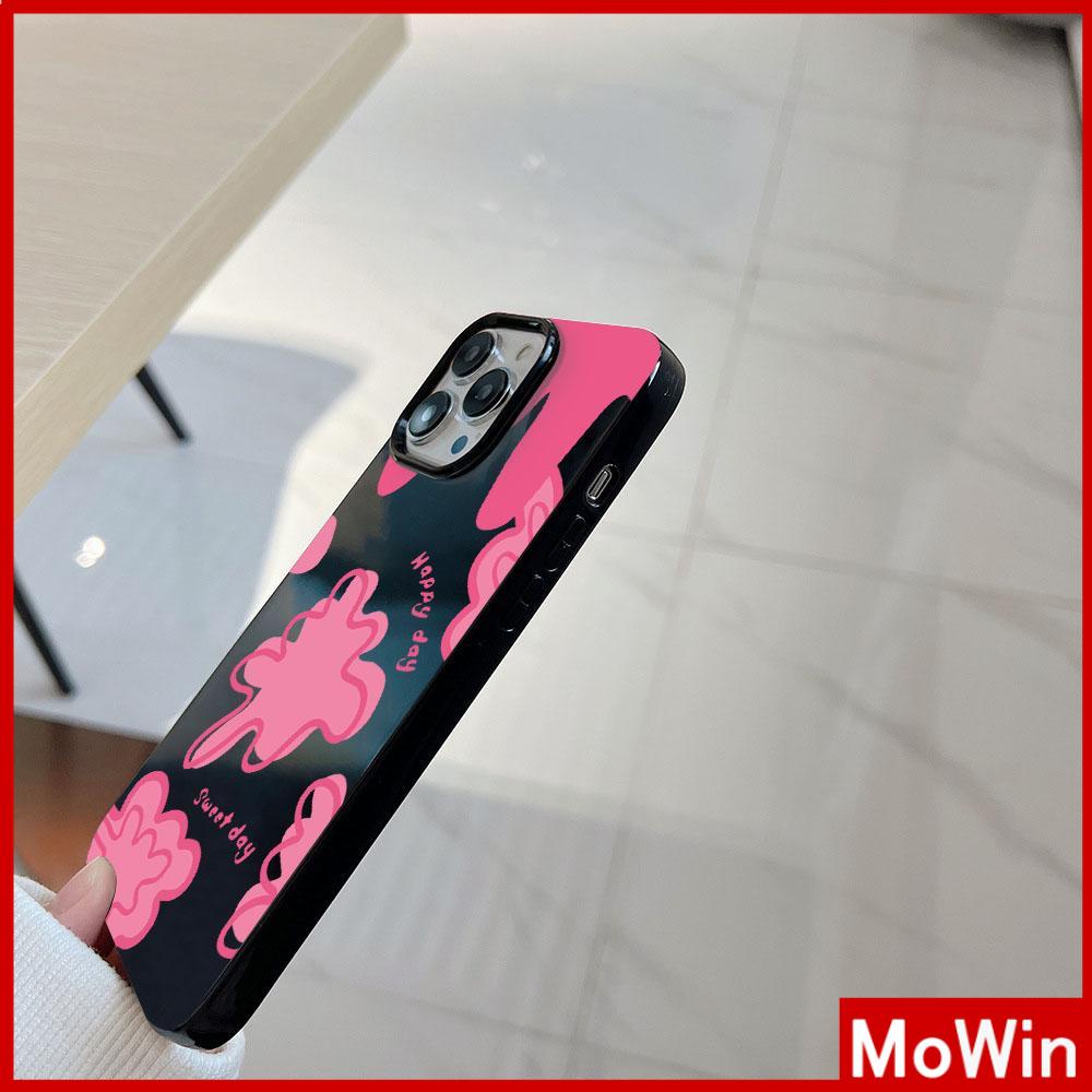 For iPhone 14 Pro Max iPhone Case Black Glossy TPU Soft Case Shockproof Protection Camera Cute Compatible with iPhone 13 Pro max 12 Pro Max 11 xr xs max 7Plus 8Plus