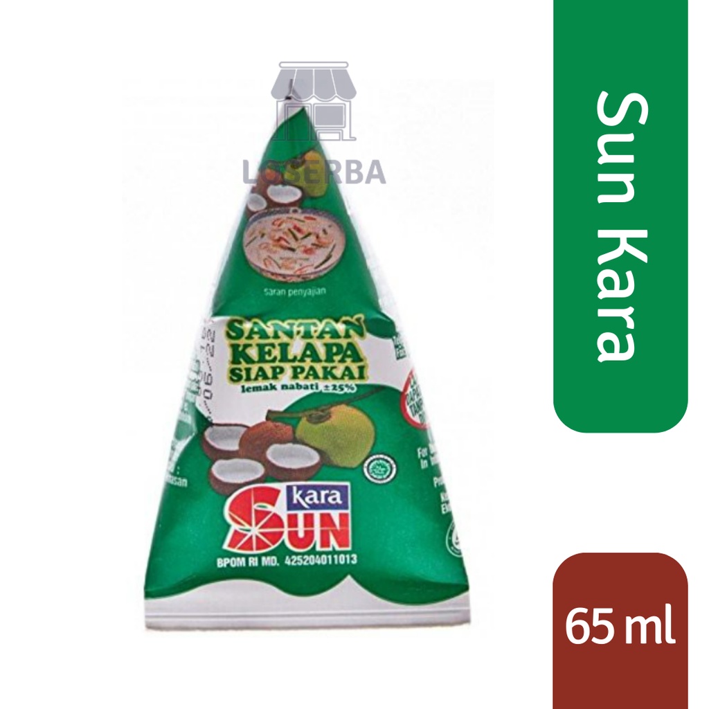 

SUN KARA SANTAN KELAPA / KARA CAIR AIR SANTAN INSTANT 65 ML