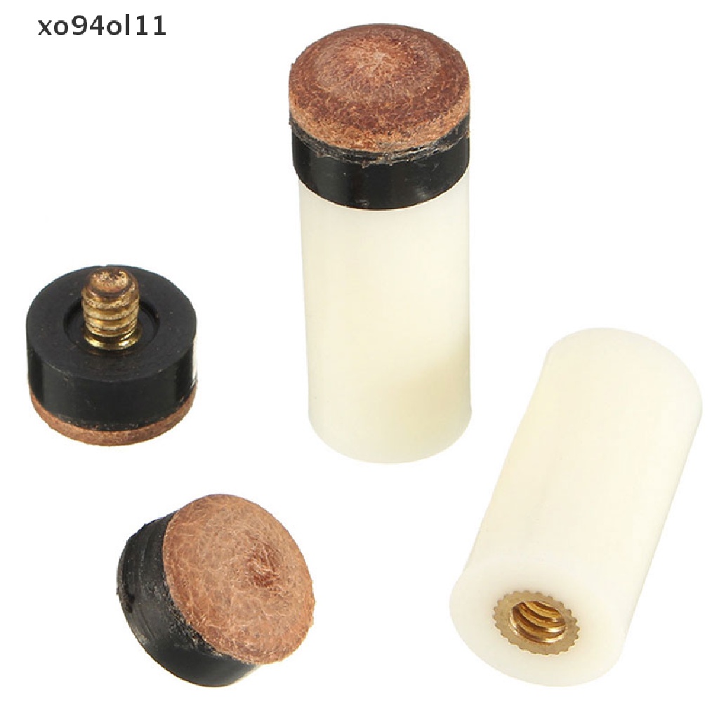 Xo 10PCs Tips Sekrup On Cue Untuk Stik Cue Kolam Renang Biliar Dan Bagian Snooker Cue OL