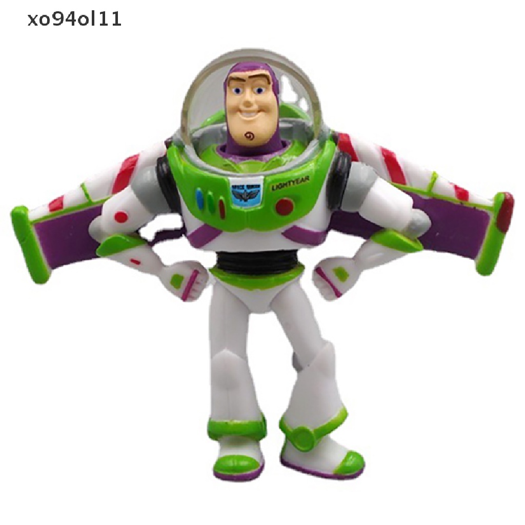 Xo Disney Toy Story Anime Figure Buzz Lightyear Ornamen Desktop Gantungan Kunci Boneka OL