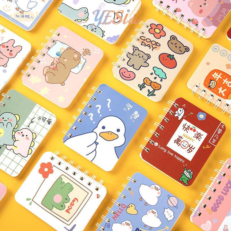 

[COD✨Ready stock]A7 Notebook Mini Buku Gulung Buku Kecil Siswa Buku Catatan Mini Buku Harian Buku Catatan Kantor Portabel-YES