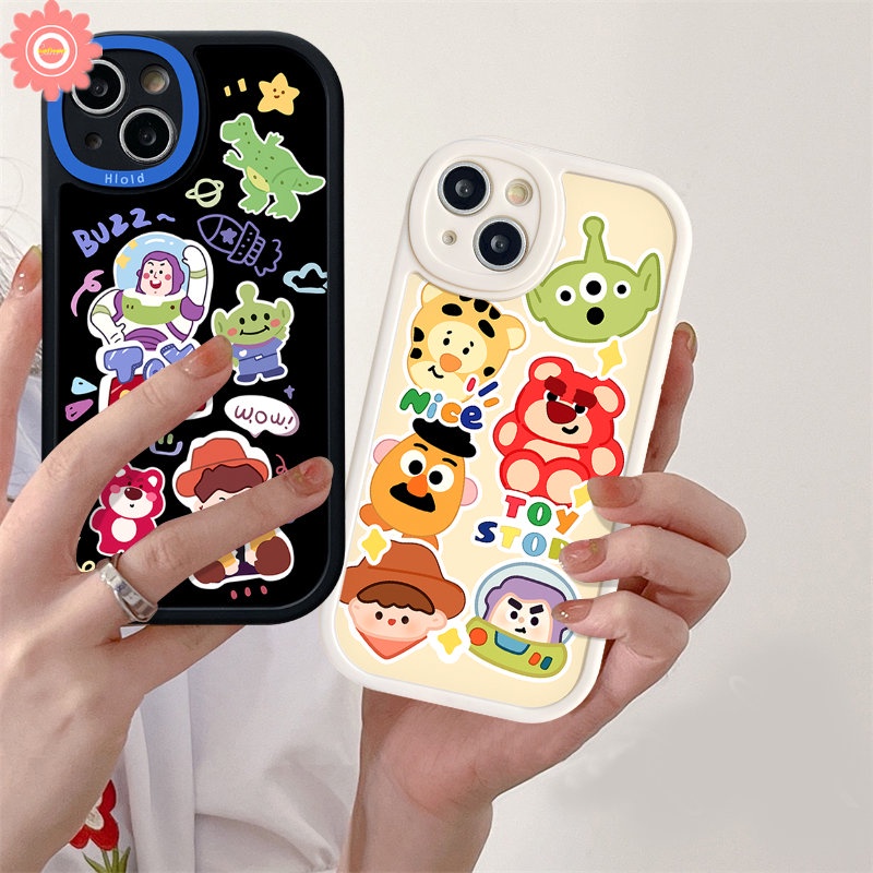 Toy Story Case Lucu Oppo A17 A96 A57 A15 A17K A58 A7 A55 A1K A16K A95 A16 A54 A5 A9 A5s A74 A78 A12 Reno 5F 8T 7 8 5Z 5 7Z A3S A77s A16E A31 A76 A16s Kartun Manyo Sarung Soft Cover