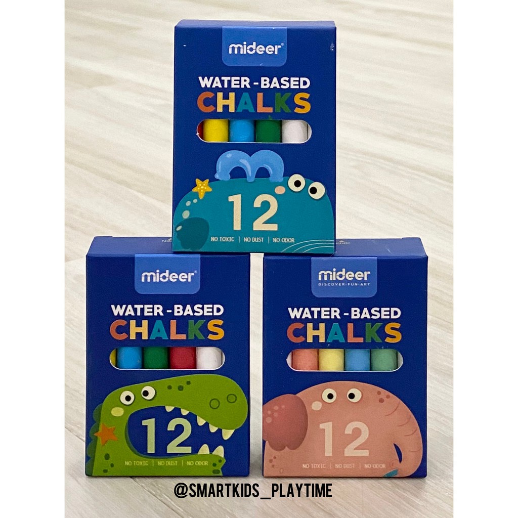 

Mideer Palm Oil Chalk (Multifunction) isi 12 JunDW