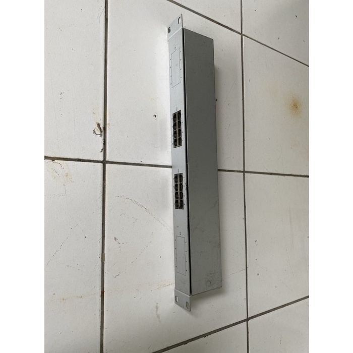 Box patch panel pabx telepon 1u