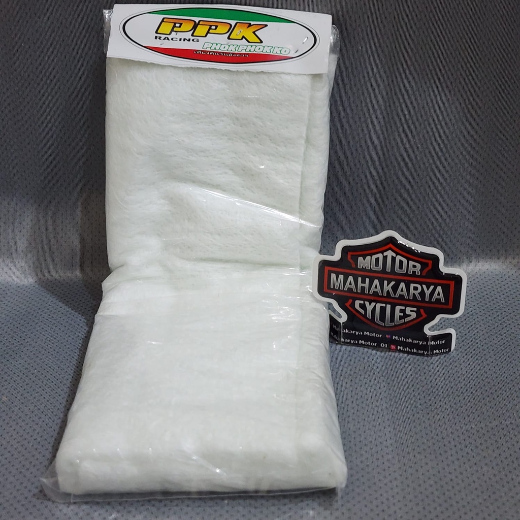 GLASSWOOL RACING GASBUL ANTI BAKAR GLASWUL GLASWOL PUTIH