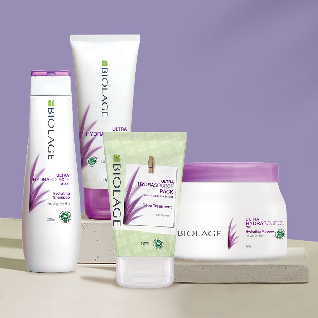 Biolage Deep Treatment Pack Hydrasource - Masker Intensif Rambut Kering