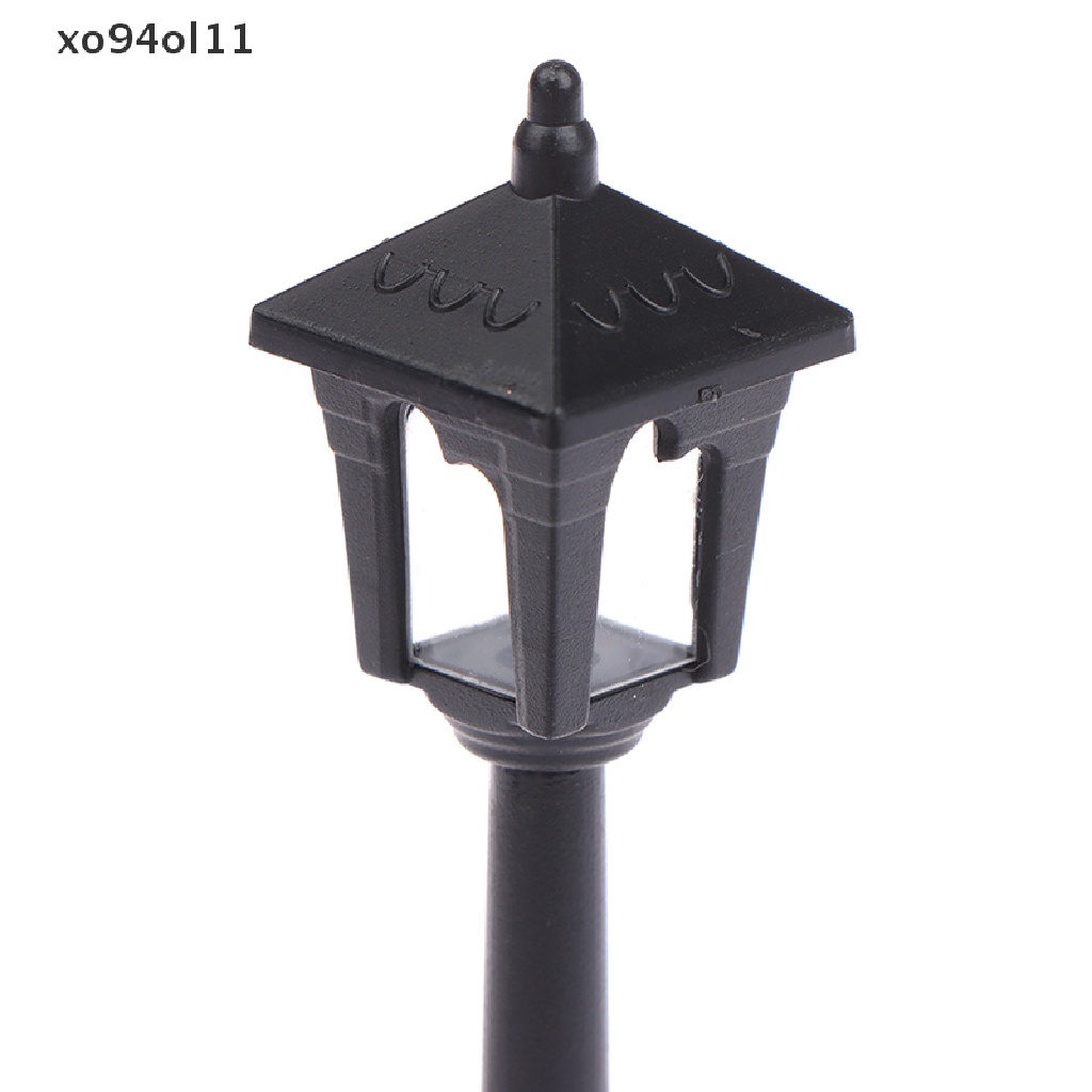 Xo 1Pc Lampu Mini Lampu Jalan Model Mikroskopik Untuk Dekorasi Miniatur Rumah Boneka OL