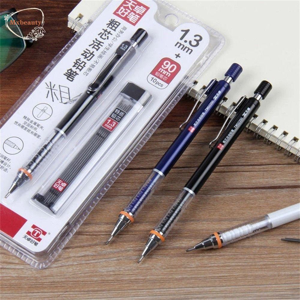 Mxbeauty Pensil Mekanik Perlengkapan Sekolah 3B Gambar Pensil Lead Sketch Pencil Refills Pensil Otomatis