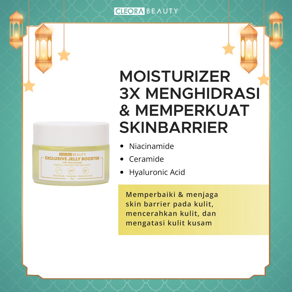 ★ BB ★ CLEORA Exclusive Jelly Booster with Niacinamide 30gr