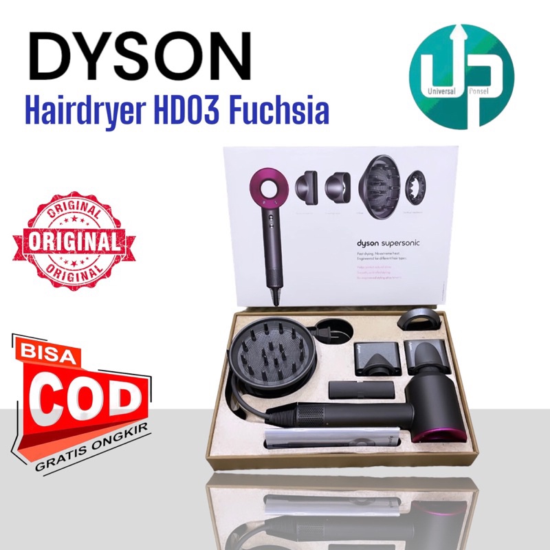 Dyson hair dryer HD03 hairdyer pengering rambut dyson super sonic hair dryer hd 03