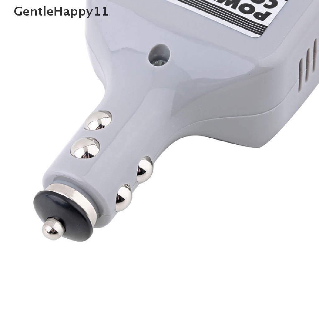 Gentlehappy Adaptor Inverter Converter Handphone Mobil DC 12V/24V Ke AC 220V Charger Power+USB id