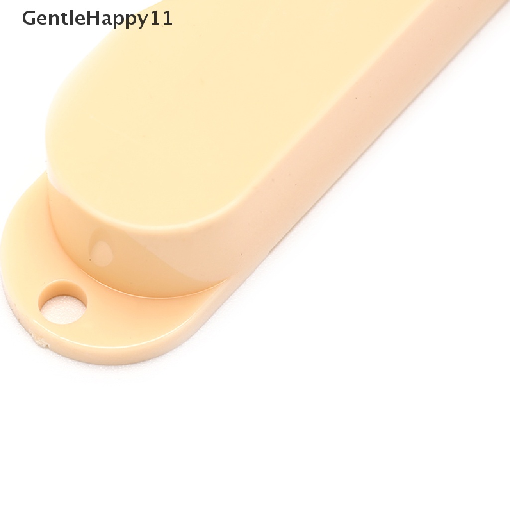 Gentlehappy 3pcs Cover Pickup Gitar Single Coil Bahan Plastik Tertutup Untuk id Gitar Elektrik