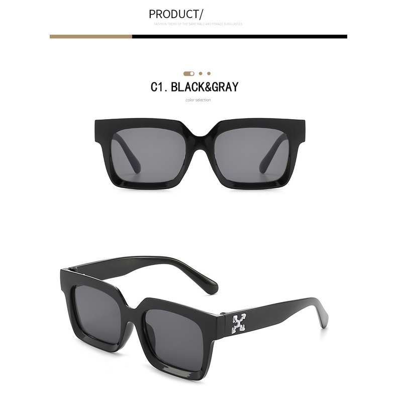 [Gratis Ongkir] Retro Permen Warna Korea Fashion Kacamata Wanita Bingkai Persegi Anti Radiasi Murah Hitam Eyeglasses UV400