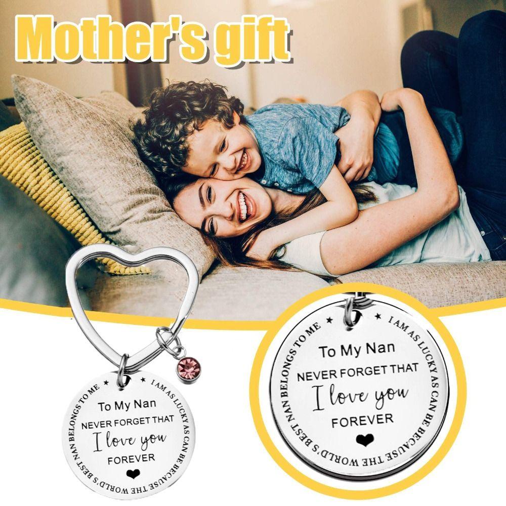 Gantungan Kunci Nanas Hadiah Perhiasan Mum Stainless Steel Gantungan Kunci Terukir