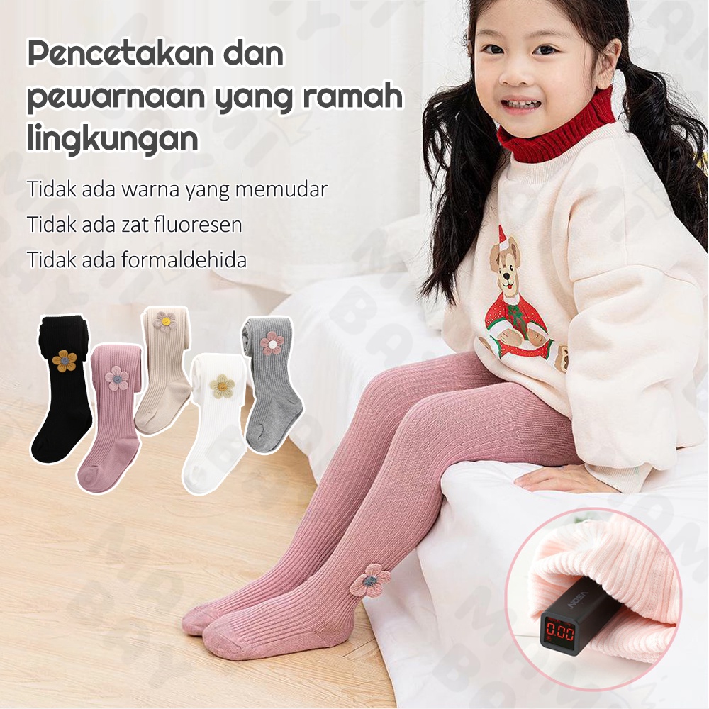 OKEYI Celana anak perempuan Motif Bunga Legging Anak Import untuk 0-1tahun