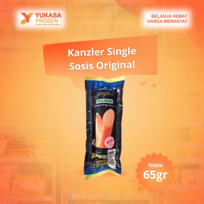 

Sosis Kanzler Singles Original 65gr