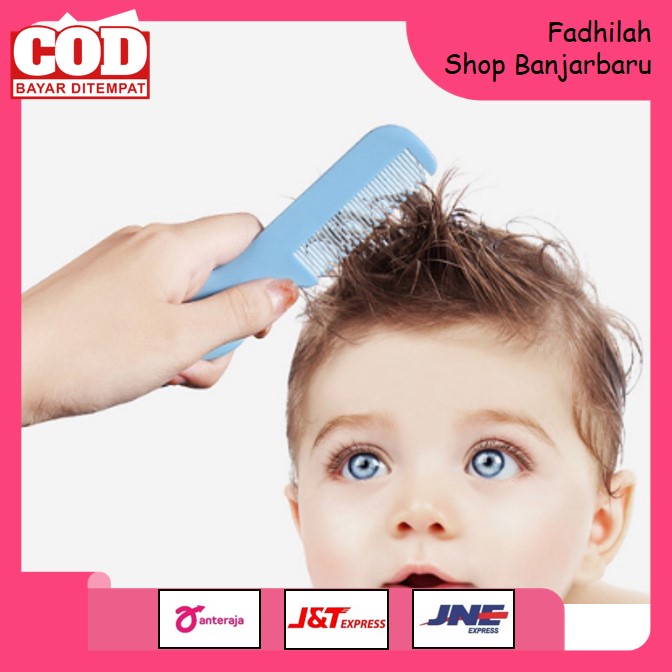 SISIR BAYI / SISIR RAMBUT BAYI ANAK SOFT TIDAK TAJAM BPA FREE SISIR AMAN DAN TIDAK MEMBAHAYAKAN KESEHATAN | FADHILAH SHOP BJB