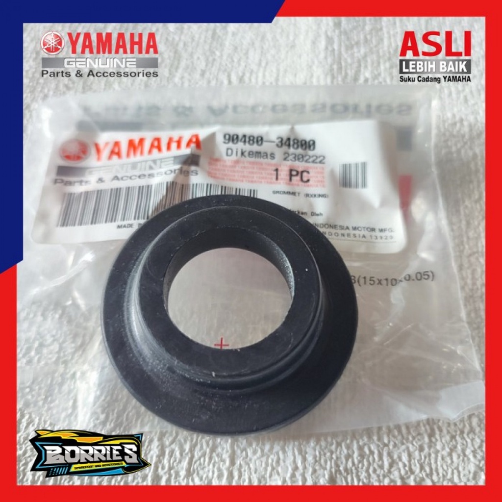 Karet Grommet Gromet Dudukan Leher Tangki Tabung Oli Samping RX King Original 90480-34800