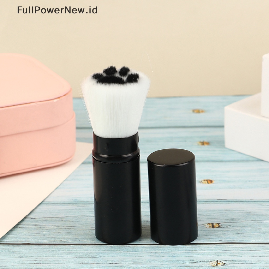 Power 1Pc Sikat Ditarik Foundation Bedak Travel Brush Sikat Lembut Alat Kecantikan ID