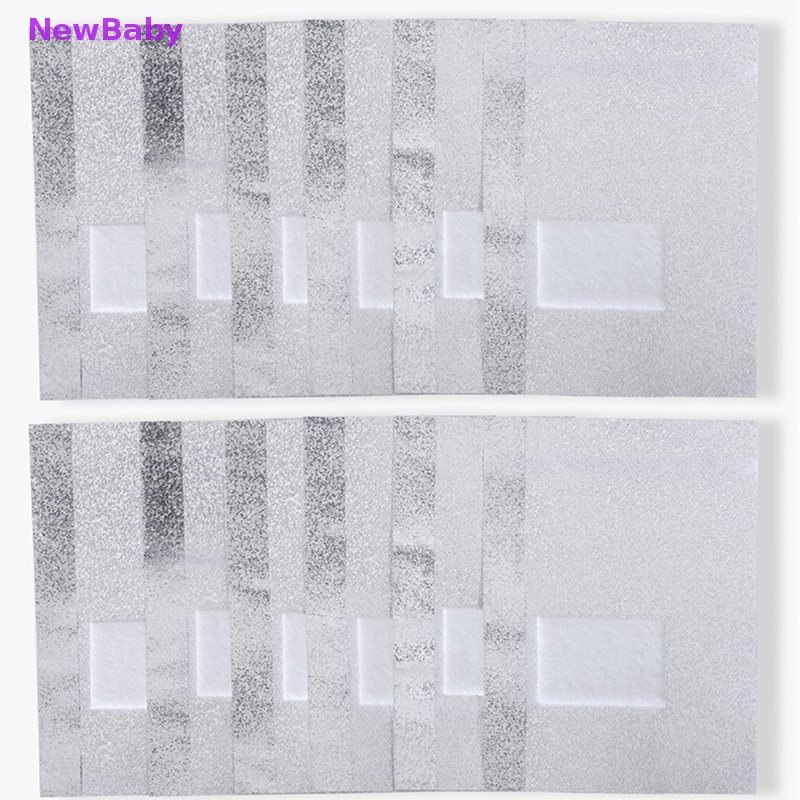 Newbaby 50/100PCS Aluminium Foil Bungkus Kuku Art Soak Off Gel Remover Manicure Cleaner ID