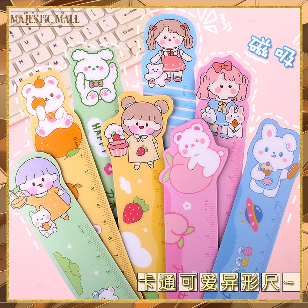 

Pengaris Lentur Flexible Magnet Motif Lucu Pengaris Anak Sekolah Import COD ℳℳ 1024