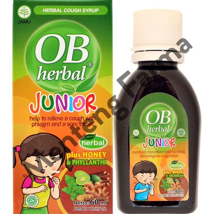 OB Herbal Junior 60 mL - Sirup Obat Batuk Anak
