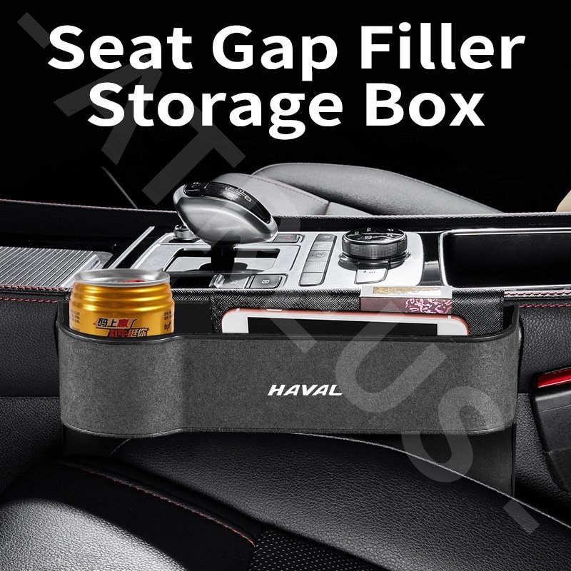 Haval Kotak Penyimpanan Kursi Mobil Seat Side Gap Slit Pocket Car Cup Holder Storage Organizer Untuk H6 Jolion H2 H2s H1 2022 2023 H5 M4 H9