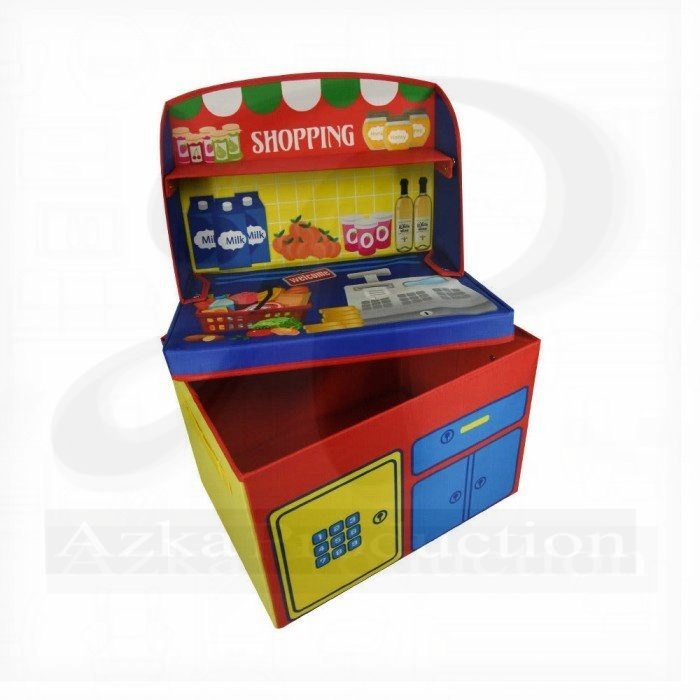 Krishome Kotak Penyimpanan Ottoman Kids Shopping-10252812