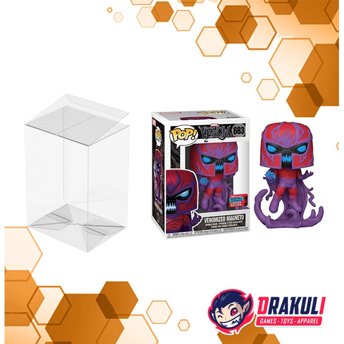 Toys Funko Pop Marvel Venom - Venomized Magneto (2020 NYCC/FCE) - WITH PROTECTOR