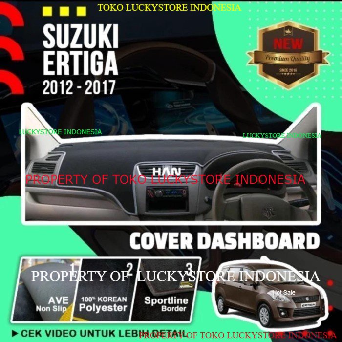 BUY 1 GET 7 | Alas Cover Dashboard ERTIGA LAMA 2012-2015/2016/2017