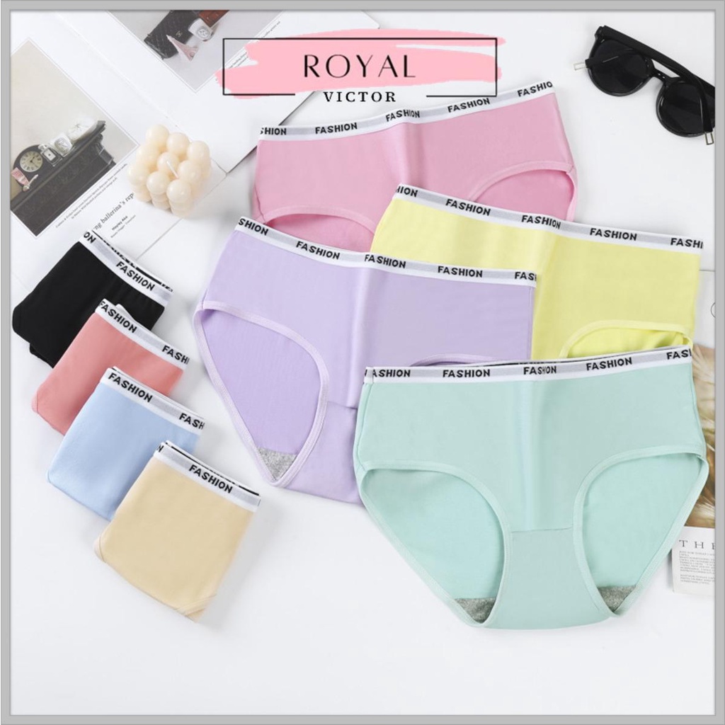 TERLARIS Larunshow Celana Dalam Wanita Fashion Brief / Pakaian Dalam Wanita / CD Kolor Cewek