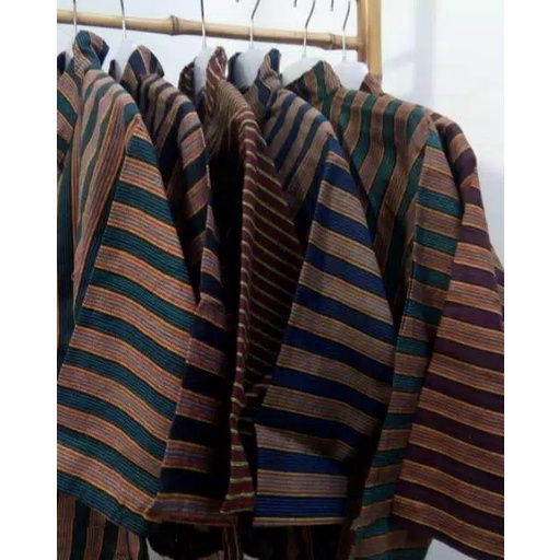 Lurik BAJU SURJAN LURIK PRIA DEWASA BAJU SURJAN ADAT JAWA BAJU ADAT JAWA BAJU TRADISIONAL JAWA SURJA