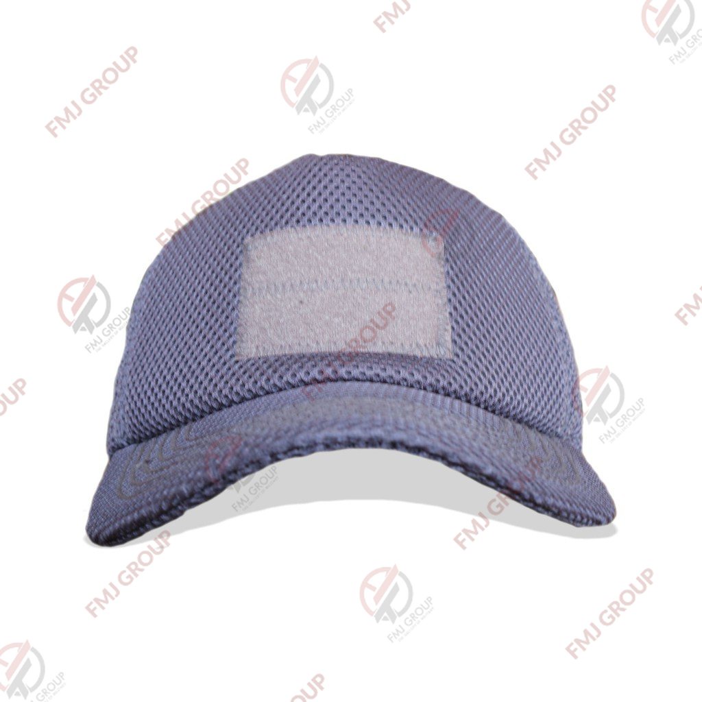 Topi Baseball Tactical - Topi Doublemesh - Topi Velcro Jaring Abu