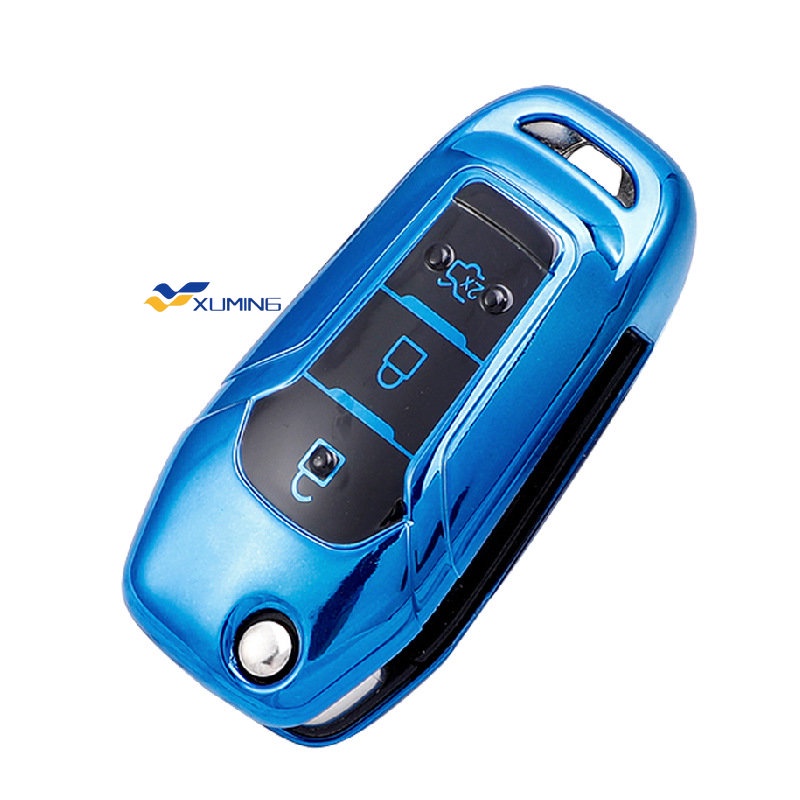 Case Kunci Mobil Xuming Untuk Ford Ecosport Mondeo Everest Ranger Car Key Case TPU 2018