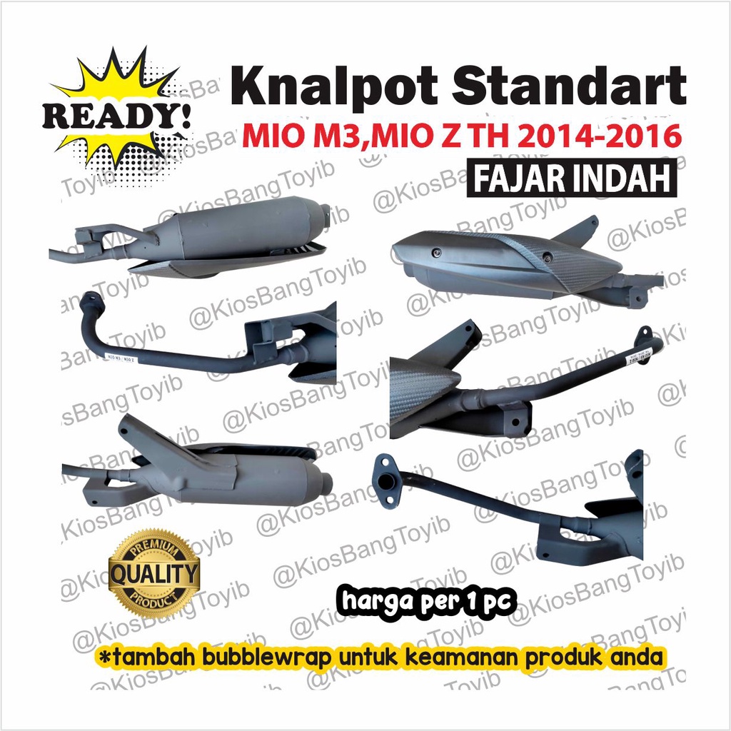 Knalpot Standart ORI Yamaha Mio M3 Mio 2014-2016 (FAJAR INDAH)