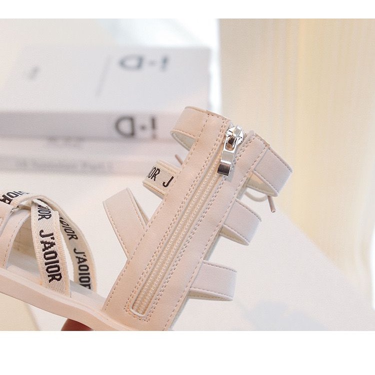 (LOLI-JKT) SD-6009 SANDAL ANAK JDIOR GLADIATOR TALI RESLATING SIZE 27-36