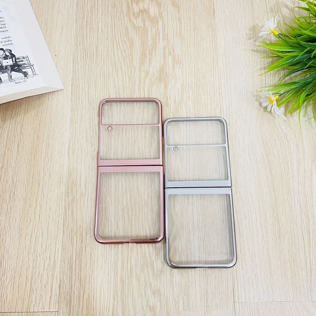 Hardcase Luxury Frame Samsung Z Flip Z Flip 3 Z Flip 4