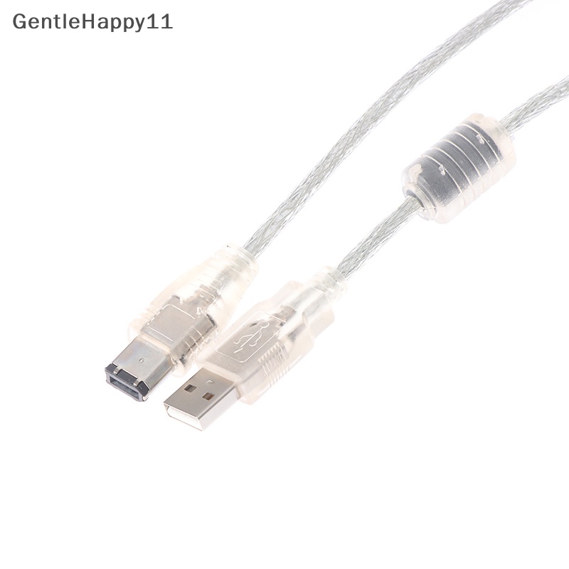 Gentlehappy 1x Firewire Ieee1394Kabel Konvertor Adapter Male To USB 2.0 Male Kabel id