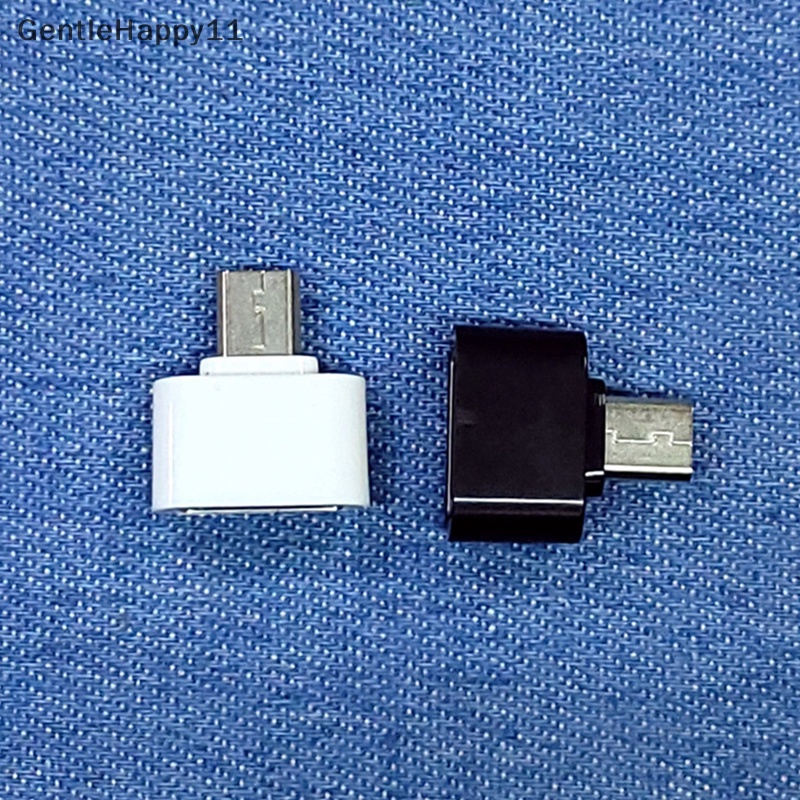 Gentlehappy Konektor Data OTG Adaptor Mini Tipe C Ke USB Untuk Handphone Android id