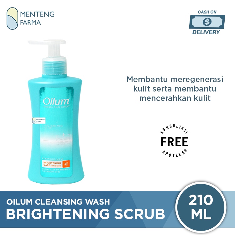 Oilum Brightening Care Cleansing Wash 210 mL - Sabun Cair Colagen