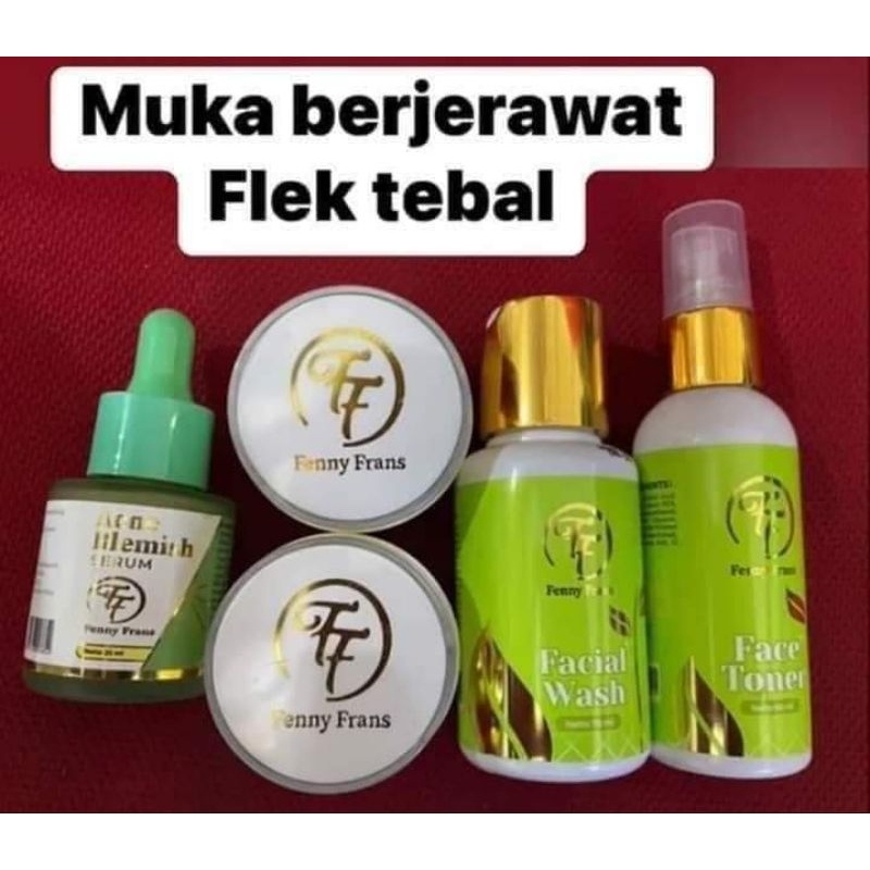 paket lengkap BPOM untuk kulit wajah berjarawat dan flek