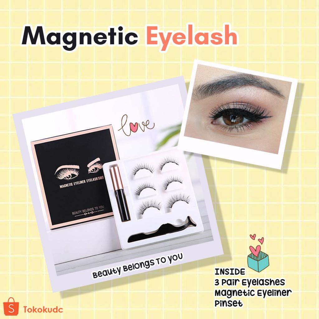 MAGNETIC EYELASH EYELINER + EYELASH SUIT BEAUTY BELONGS TO YOU BULUMATA MAGNET