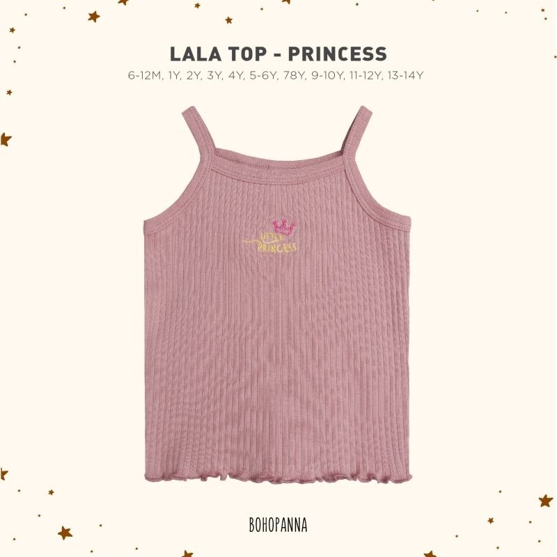 Lala Top Bohopanna B46 / Tank Top Anak Perempuan / Tank Top Anak Perempuan Bohopanna / Singlet Bayi Anak Perempuan / Tank Top Anak Katun Polos Bohopanna