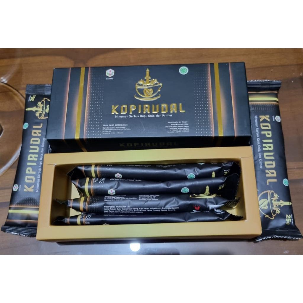 

TERLARIS KOPI RUDAL HERBAL 100% HALAL AFR 88
