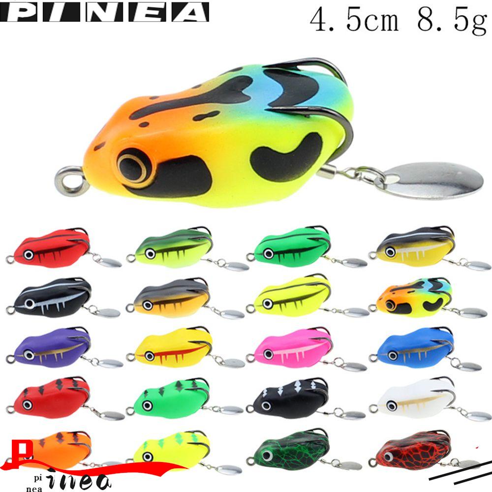 Umpan Pancing Nanas Lifelike Colorful Kait Ganda Bass Lures Topwater Soft Thunder Frog