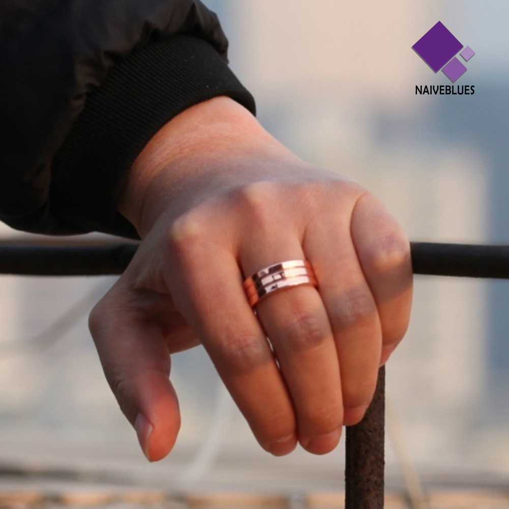 &lt; Naiveblues &gt; ic Anti Mendengkur Cincin Terbuka Arthritis Carpal Tunnel Pain Perhiasan Hadiah