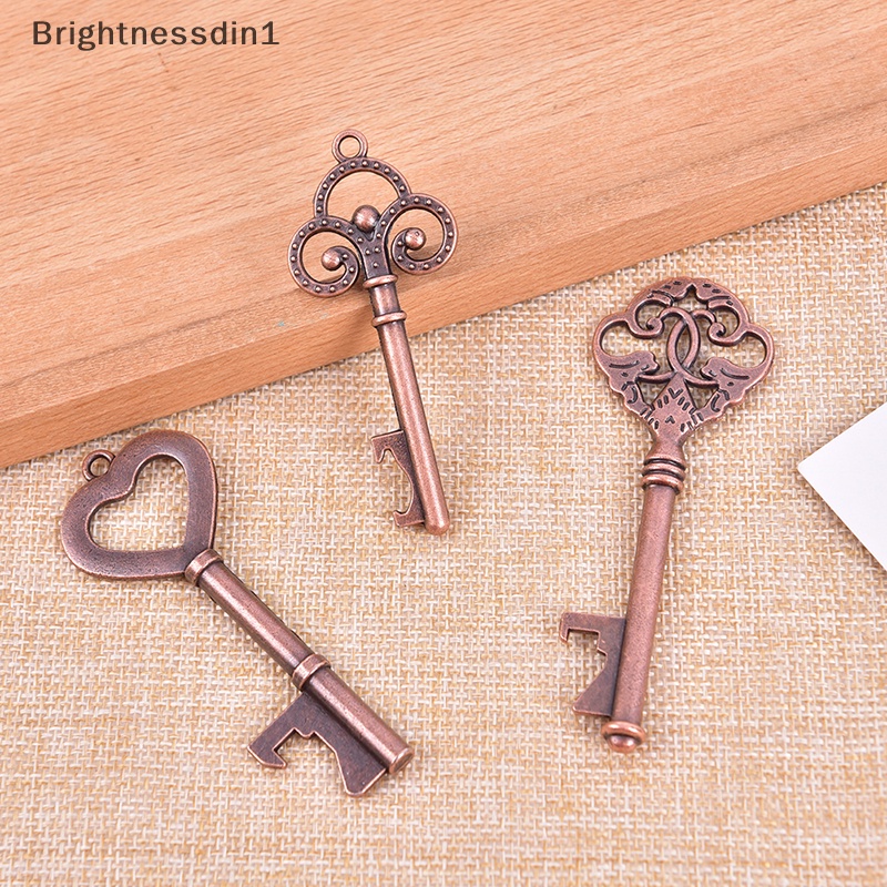 [Brightnessdin1] Key Shaped Bottle Opener Keychain Gantungan Kunci Pembuka Botol Bir Beer Opener Butik